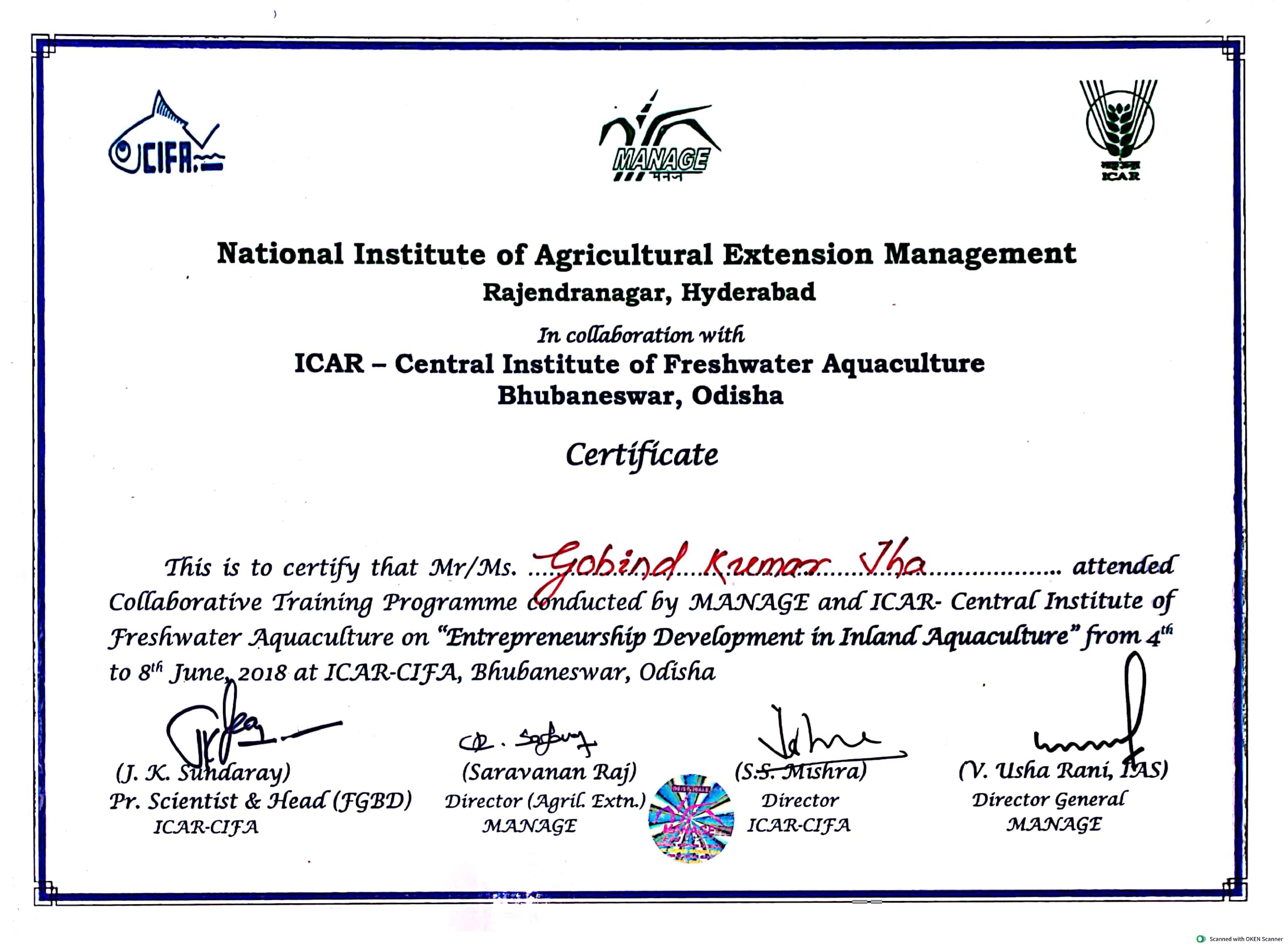 Collaborative Training Program